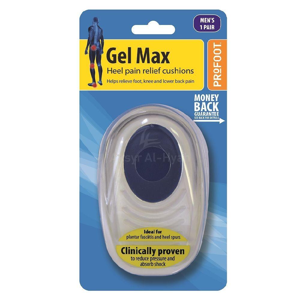 PF GEL MAX HALF CUSHION MEN'S PAIR
