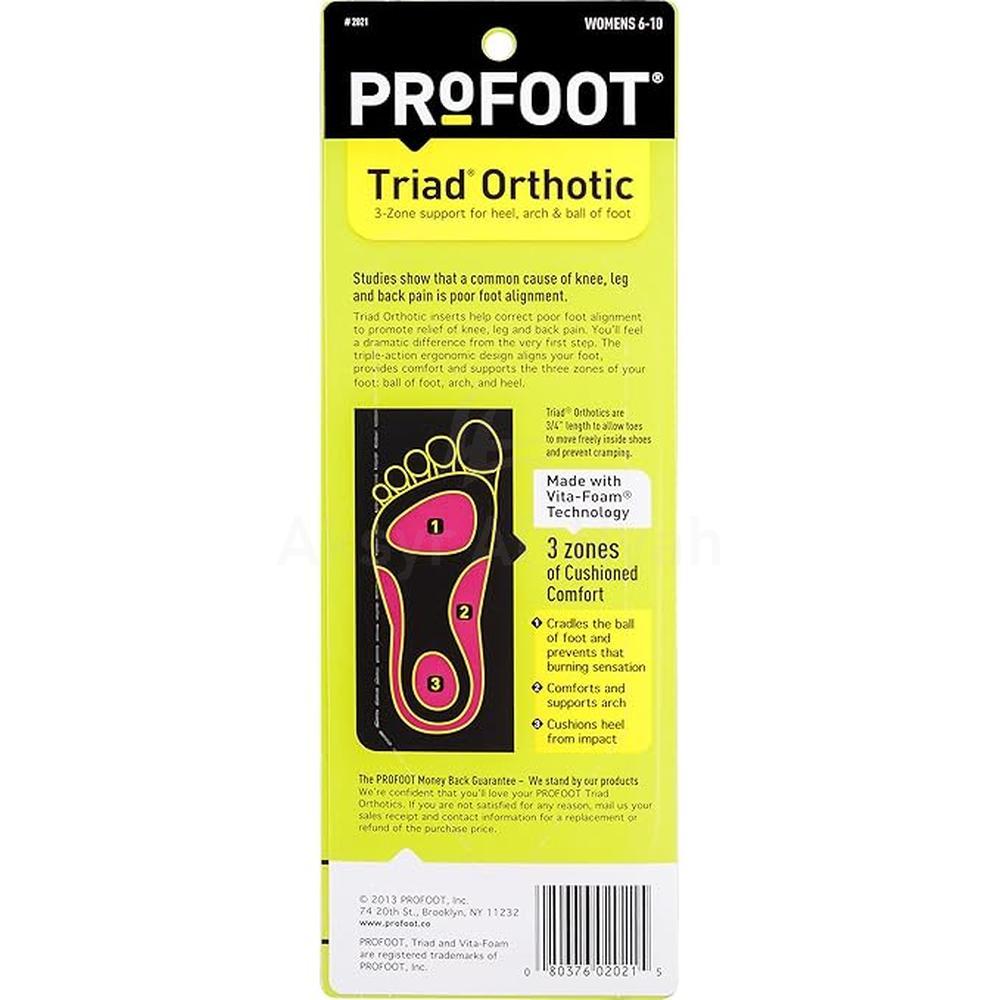 PF TRIAD INSOLES WOMEN'S PAIR 1
