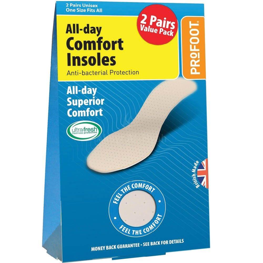 PF ALL DAY COMFORT INSOLES PAIR