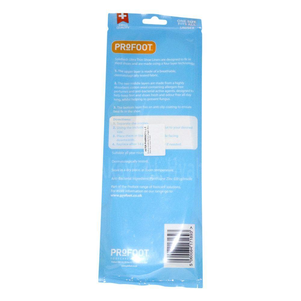 PF SOLFRESH FULL LENGTH SHOE LINER 2 PAIR 1