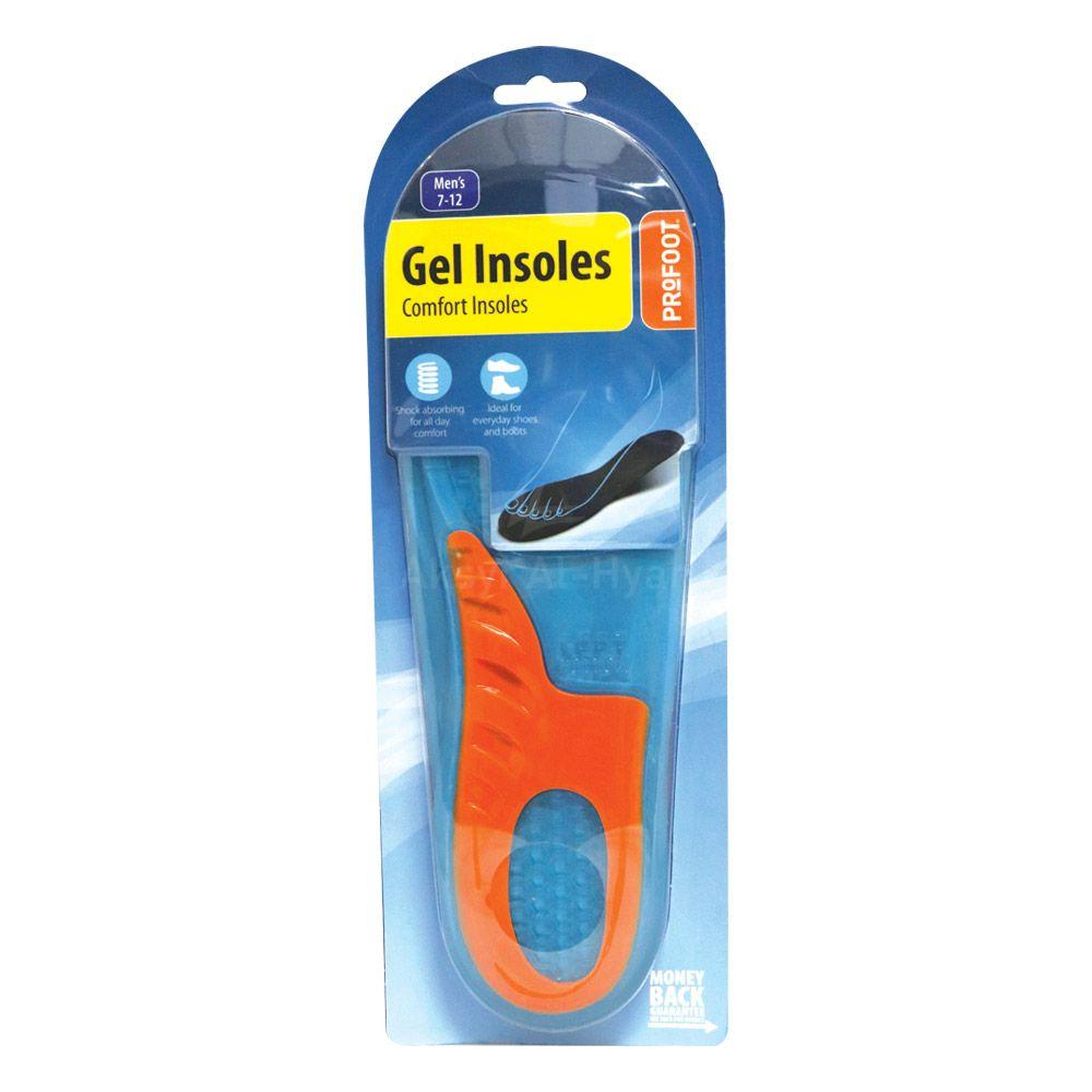 PF COMFORT GEL INSOLES MEN'S PAIR