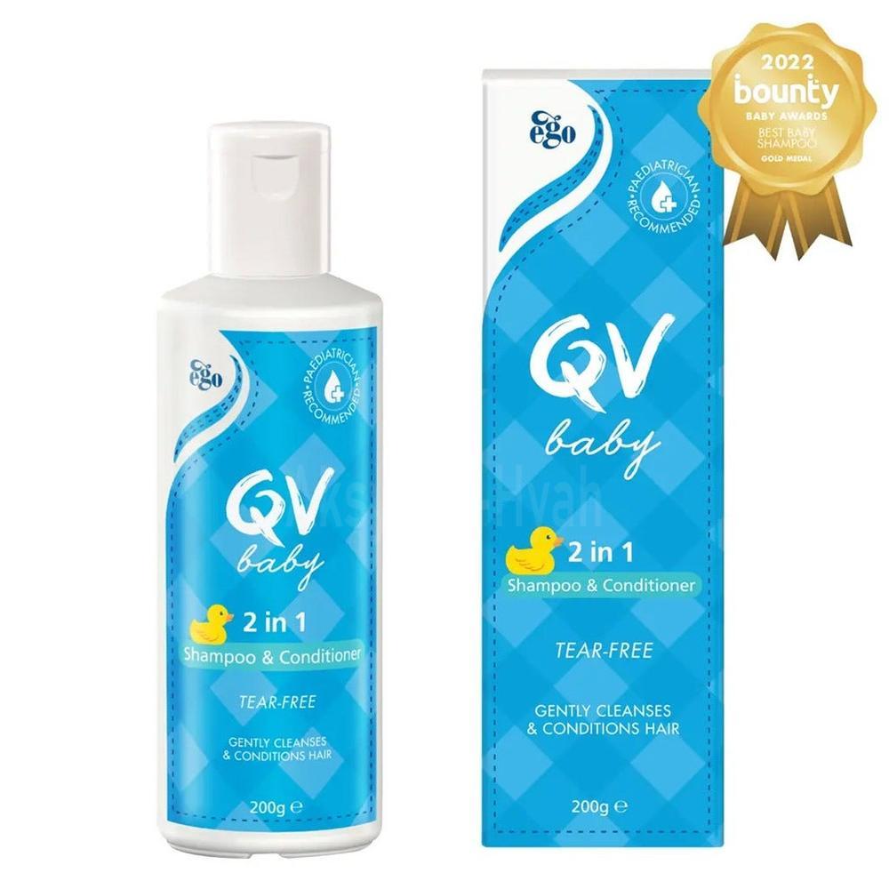 EGO QV BABY 2 IN 1 SHAMPOO&CONDITIONER 200G#573346 2