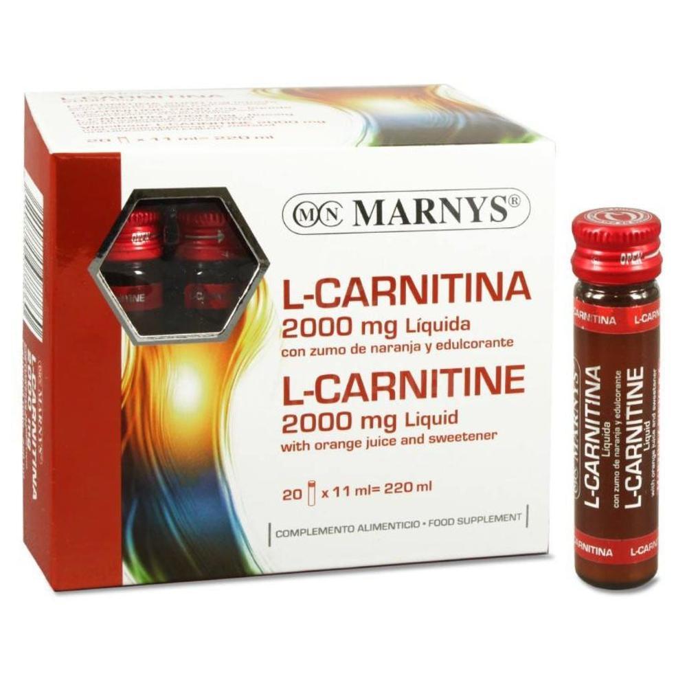MARNYS L-CARNITINE 2000MG LIQ.VIALS 20 X 11ML=220ML