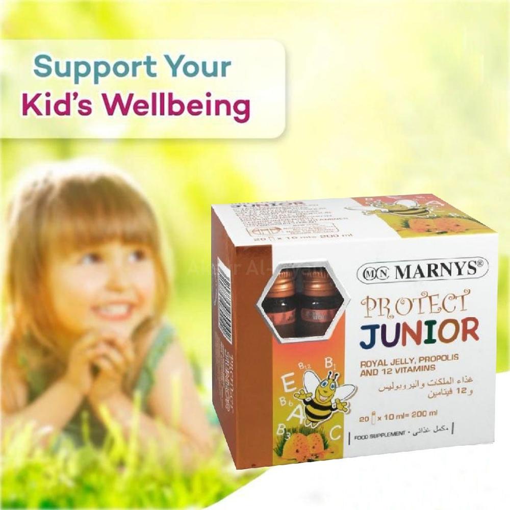 MARNYS  PROTECT JUNIOR  LIQ.VIALS 20 X 10ML=200ML 2