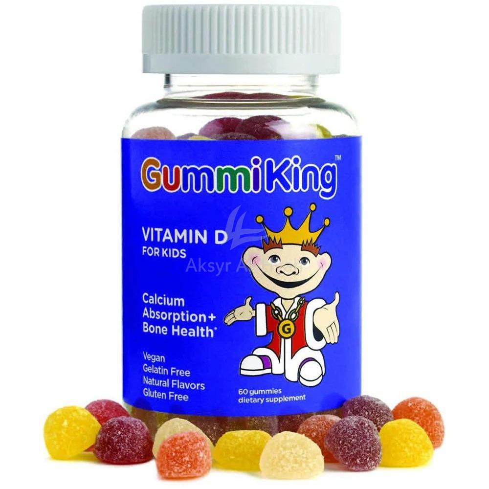 GUMMI KING VITAMIN D GUMMIES 60'S