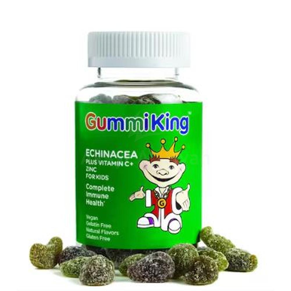 GUMMI KING ECHINACEA + VIT.C & ZINC GUMMIES 90'S