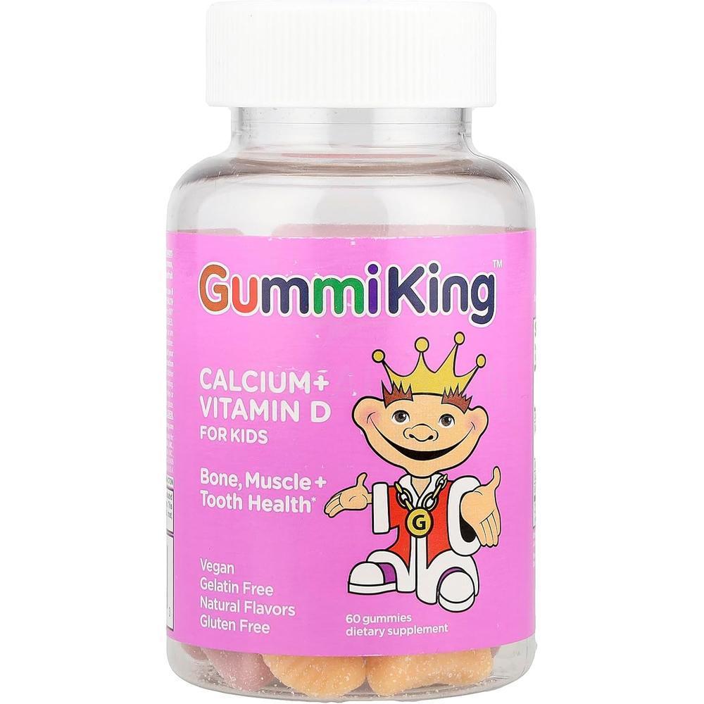 GUMMI KING CALCIUM + VIT.D GUMMIES 60'S 1