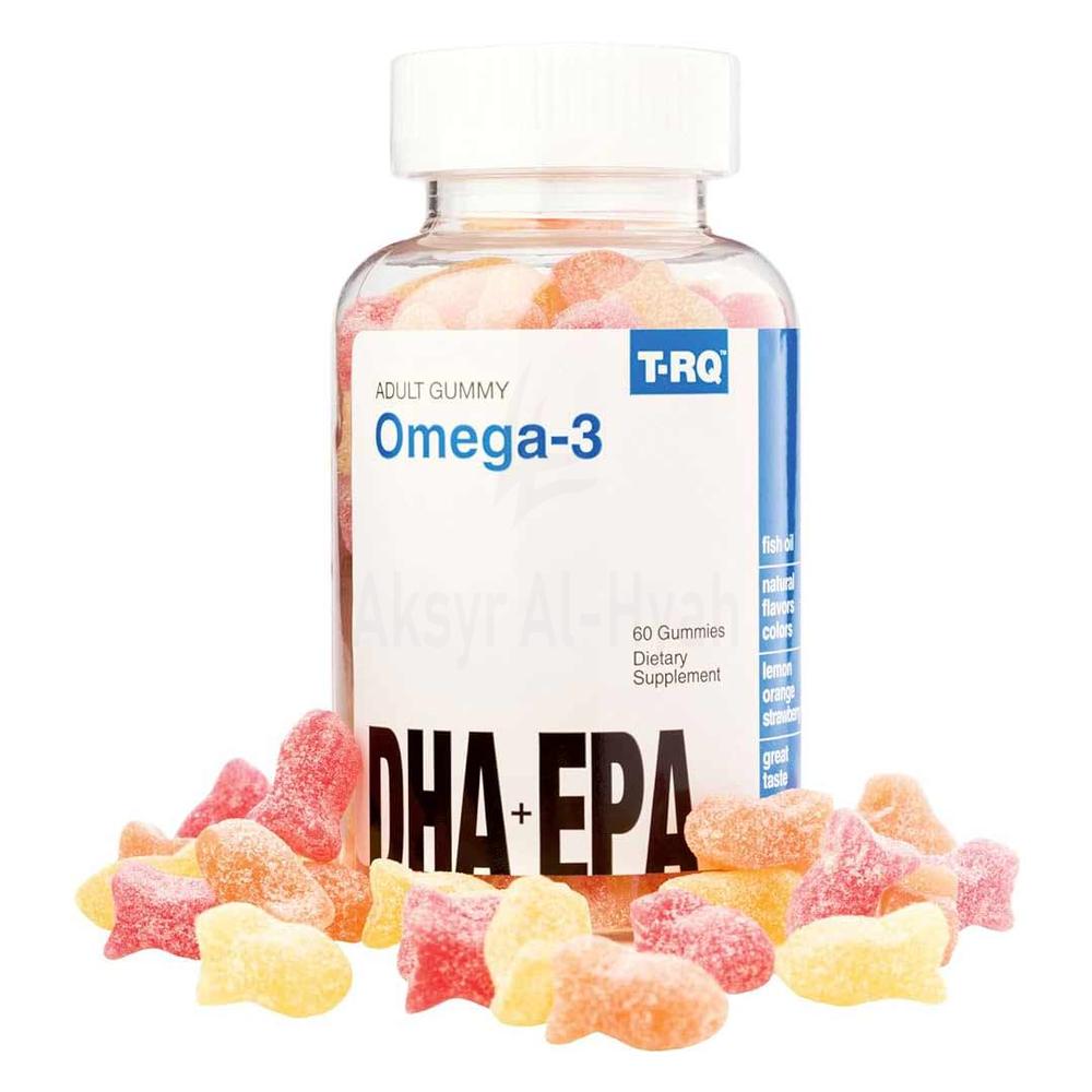 TRQ ADULT GUMMY OMEGA-3 60'S