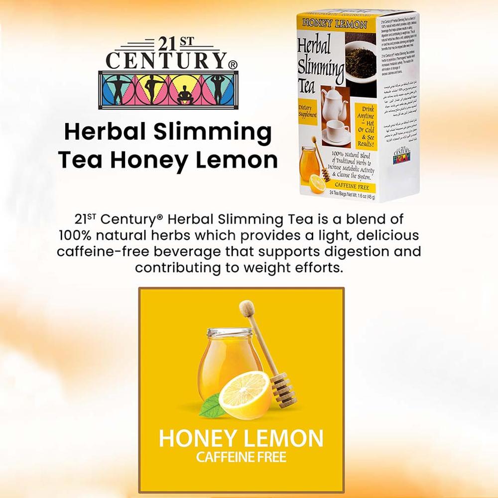 21 CH SLIMMING TEA HONEY LEMON 24'S #62748 4