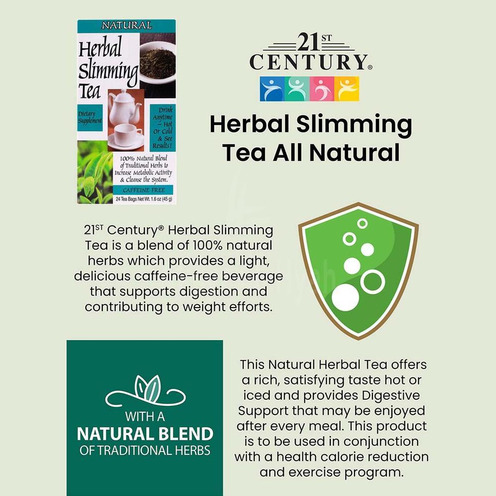 21 CH SLIMMING TEA NATURAL  24'S #62750 3