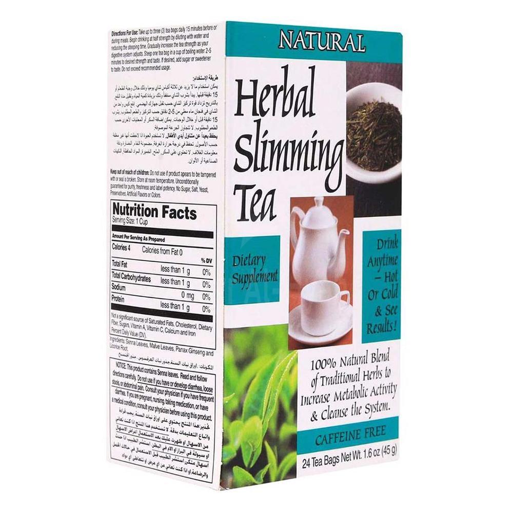21 CH SLIMMING TEA NATURAL  24'S #62750 6