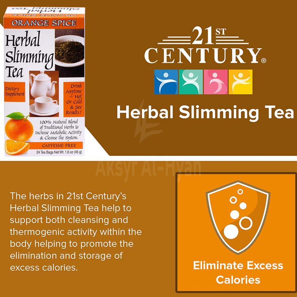 21 CH SLIMMING TEA ORANGE SPICE 24'S #62731 1