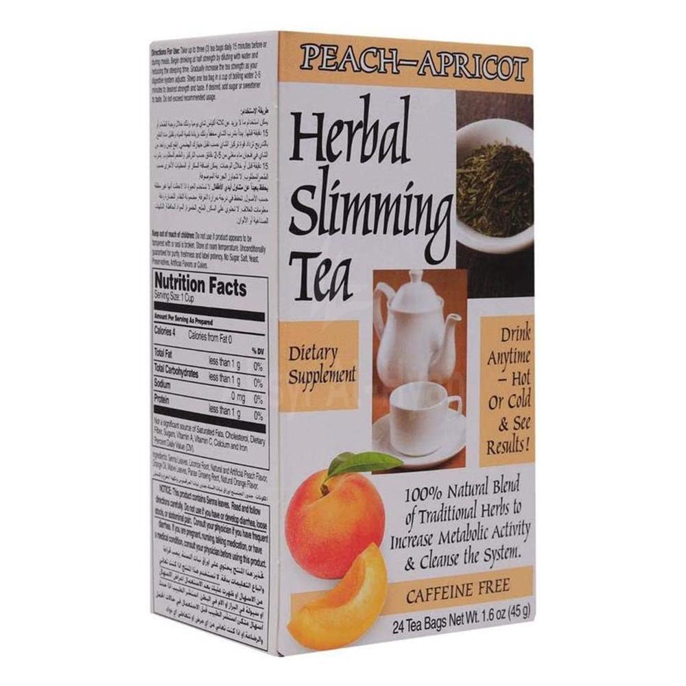 21 CH SLIMMING TEA PEACH- APRICOT 24'S #62752 1