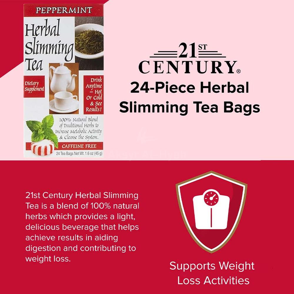 21 CH SLIMMING TEA PEPPERMINT 24'S #63713 2