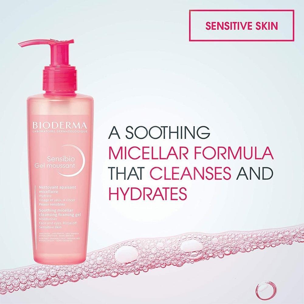 BIODERMA SENSIBIO MOUS. FOAMING GEL 200 ML #BIO101 2