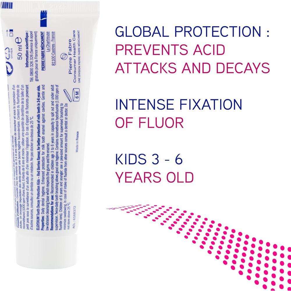 ELGYDIUM KIDS (2-6) TOOTH PASTE STRAWBERRY 50ML 2