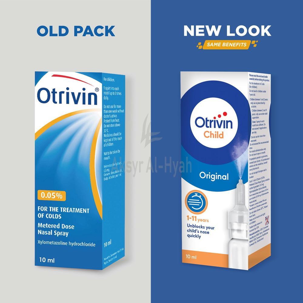 OTRIVIN 0.5% MD NASAL SPRAY 10ML