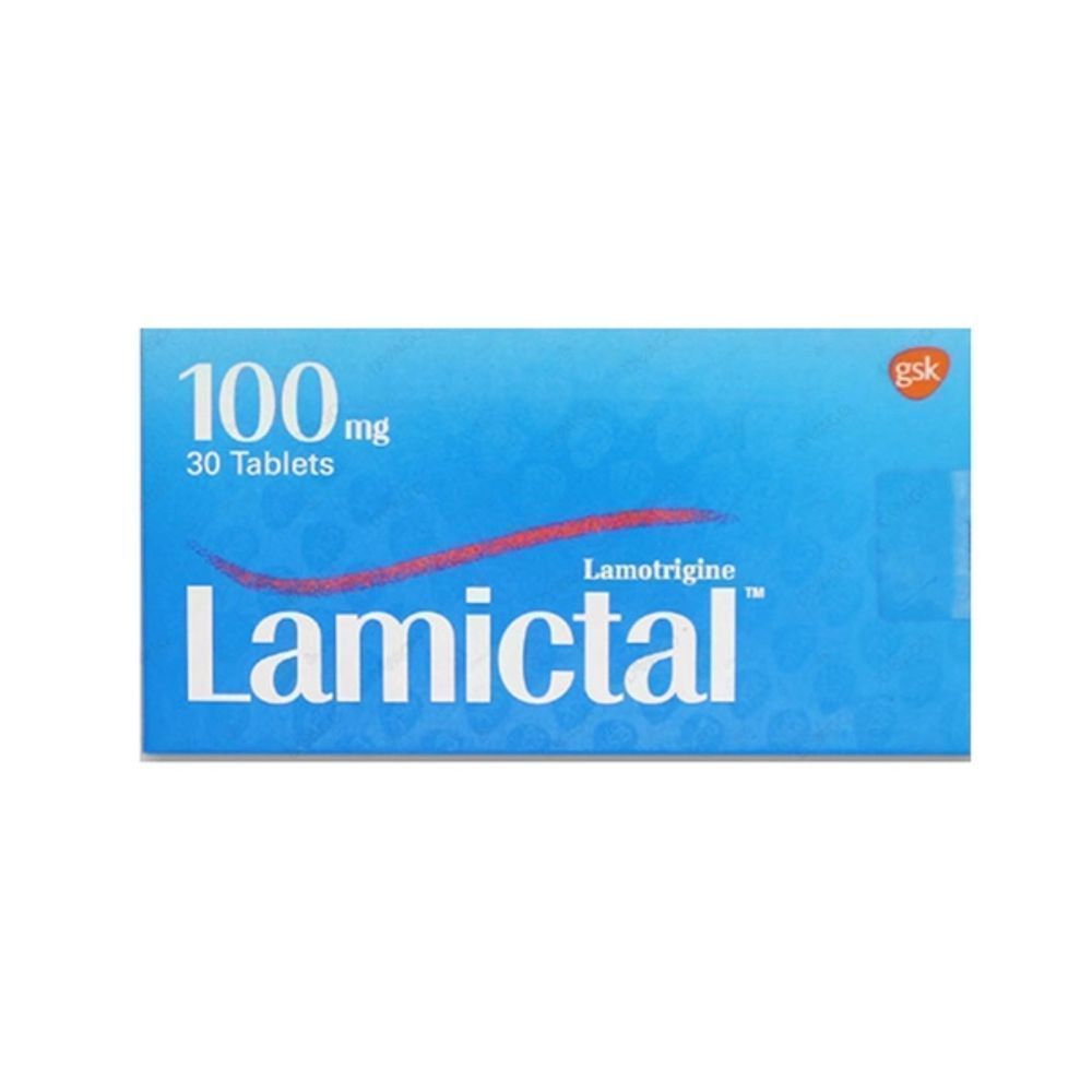 LAMICTAL 100MG TAB 30'S