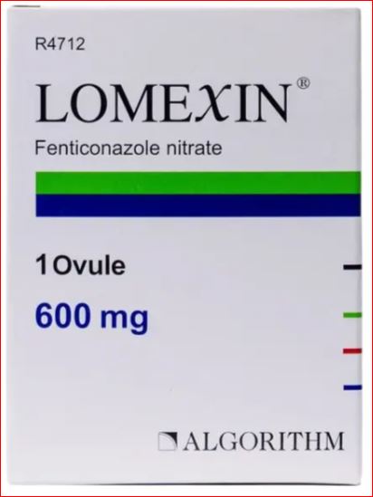 LOMEXIN 600MG OVULES 1'S