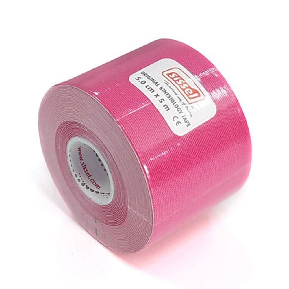 SISSEL KINESIOLOGY TAPE 5CM X 5M PINK 1