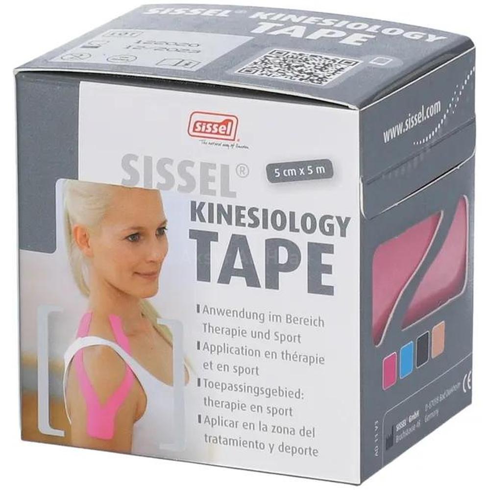 SISSEL KINESIOLOGY TAPE 5CM X 5M PINK 2