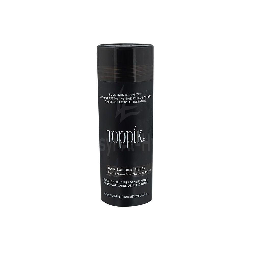 TOPPIK HAIR BUILDING FIBERS DARK BROWN 27.5G #13962