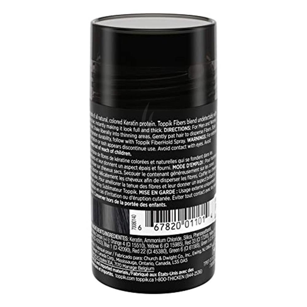 TOPPIK HAIR BUILDING FIBERS BLACK 12G #13965