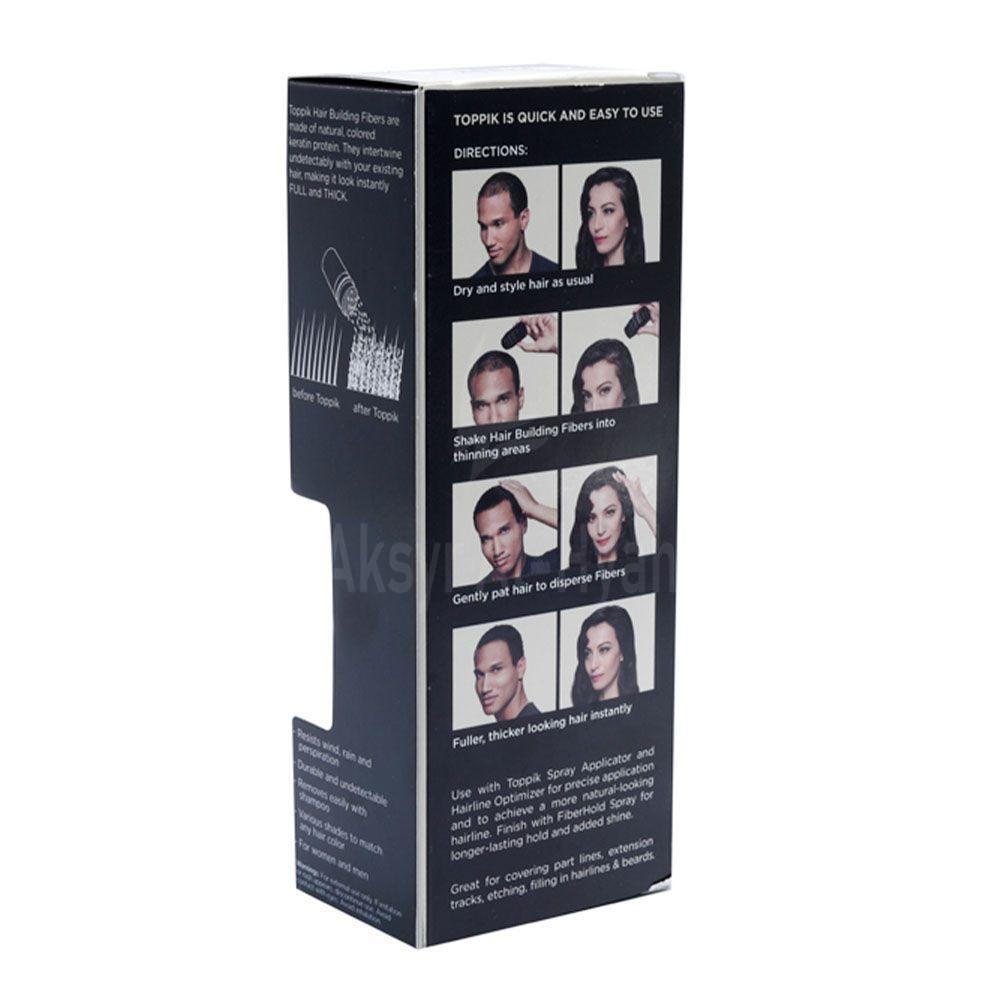 TOPPIK HAIR BUILDING FIBERS DARK BROWN 12G  #13966 1