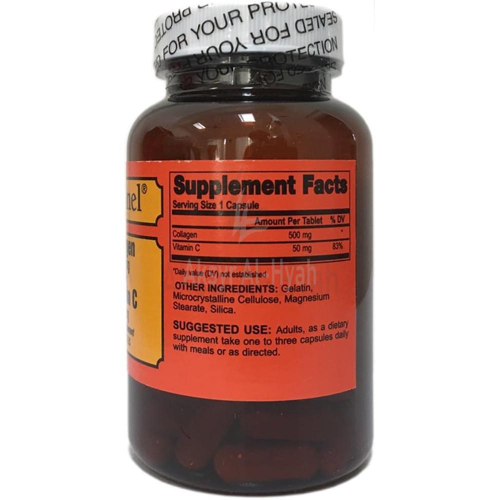 SENTINEL COLLAGEN 500MG W/ VIT.C 50MG CAP 100'S