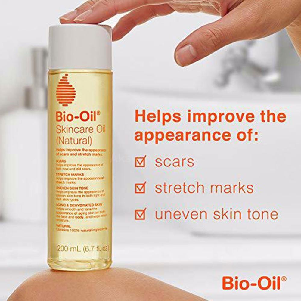 BIO OIL SKIN CARE OIL NATURAL 200ML 6