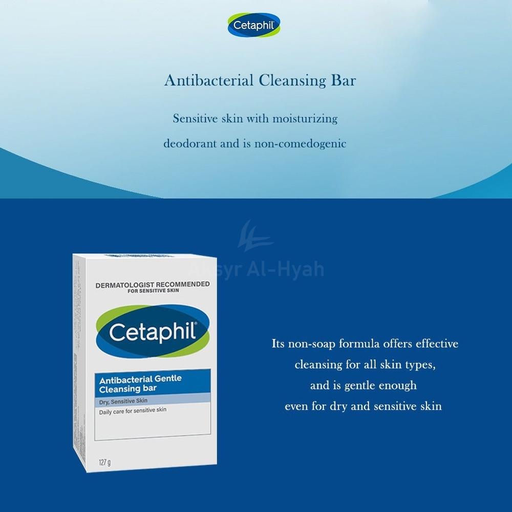 CETAPHIL ANTI-BACTERIAL GEN.CLEANSING BAR 127G