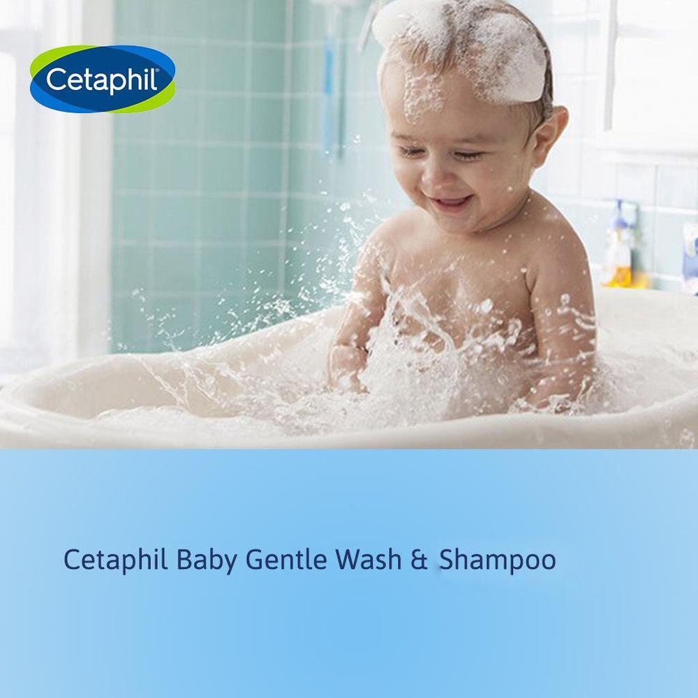 CETAPHIL BABY GENTLE WASH & SHAMPOO 300ML 3