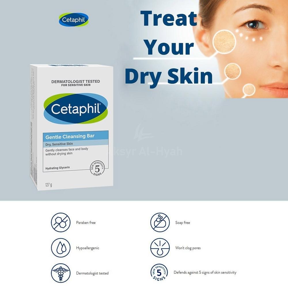 CETAPHIL GENTLE CLEANING BAR 127G