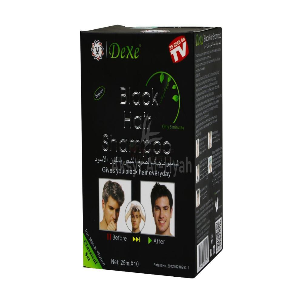 DEXE BLACK HAIR SHAMPOO 25ML X 10'S