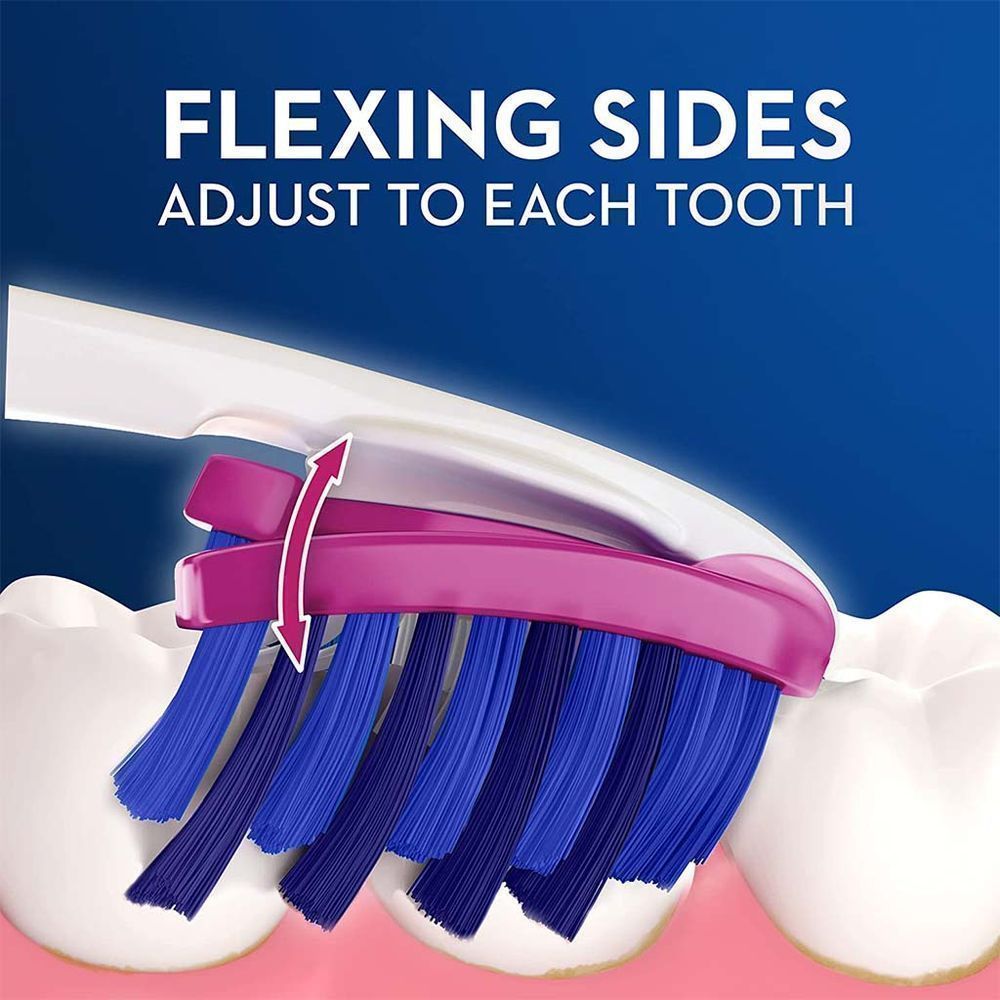 ORAL-B (OB718)3D WHITE PRO-FLEX LUXE T/BR38MED #08600