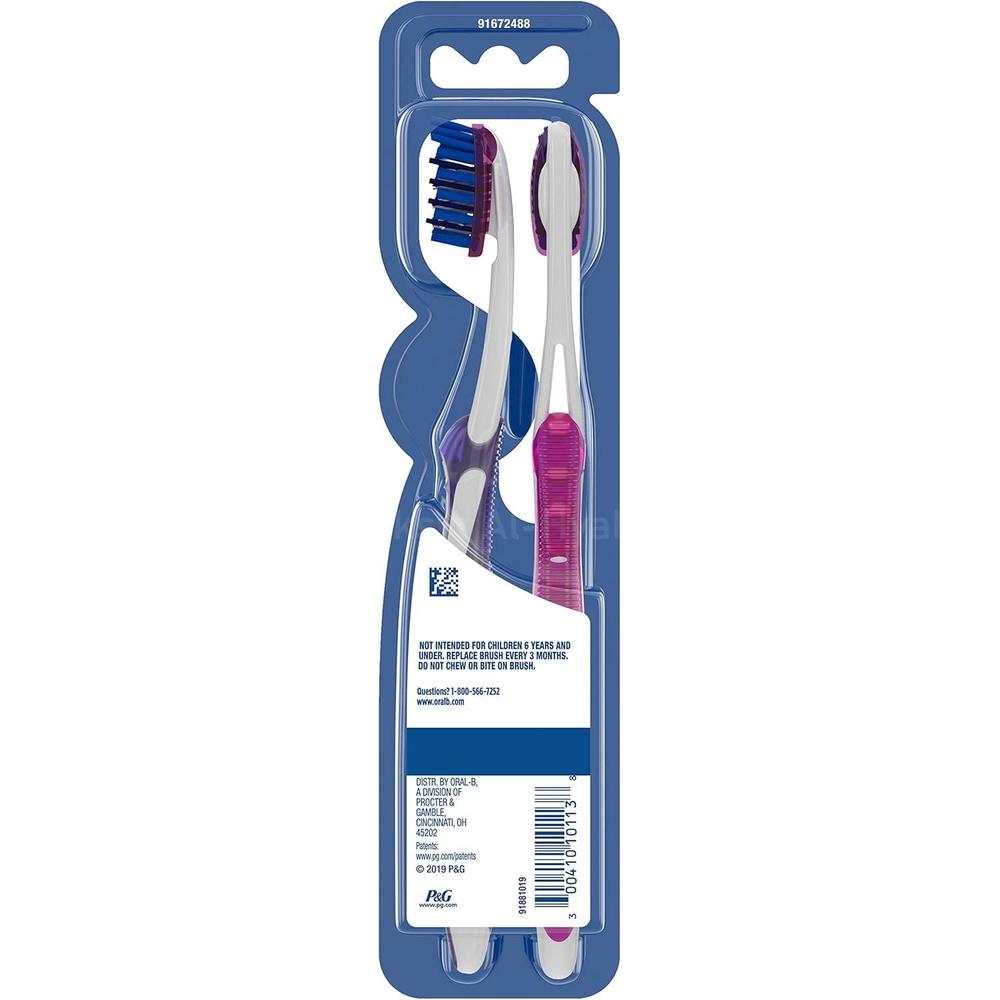 ORAL-B (OB719)3D WHITE PRO-FLEX LUXE T/BR 38SOFT(1+1) #8703