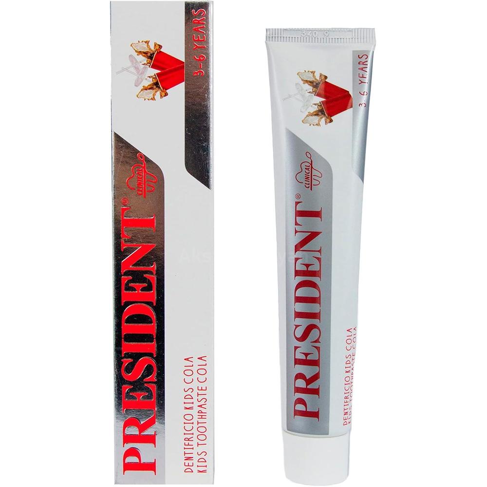 PRESIDENT 3-6 YRS KIDS T/PASTE COLA 50ML