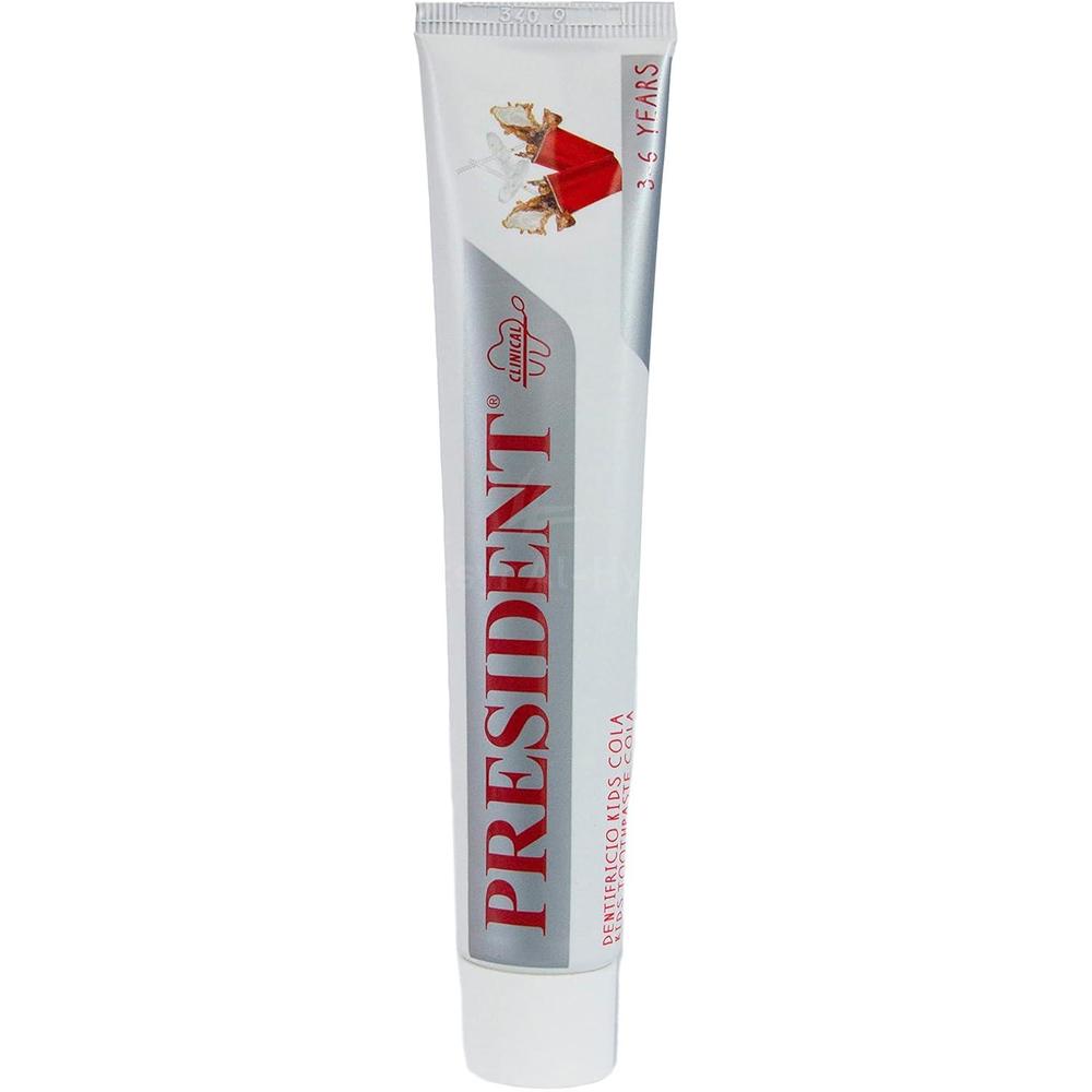 PRESIDENT 3-6 YRS KIDS T/PASTE COLA 50ML