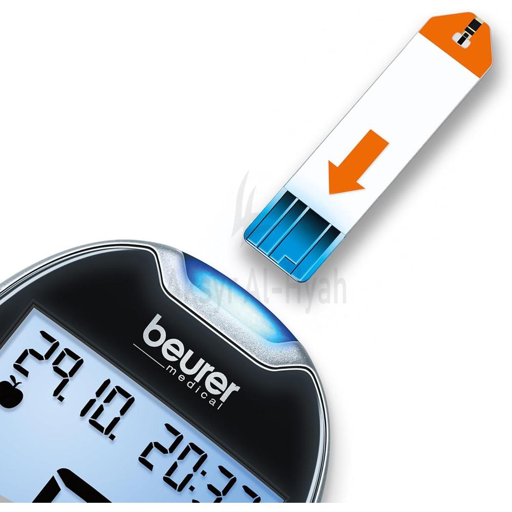OFFER BEURER (GL44-50) GLUCOMETER+STRIPS 50'S #17886 1