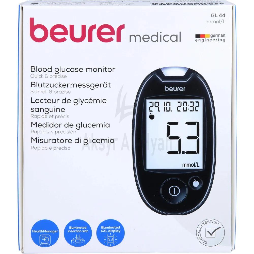 OFFER BEURER (GL44-50) GLUCOMETER+STRIPS 50'S #17886 3