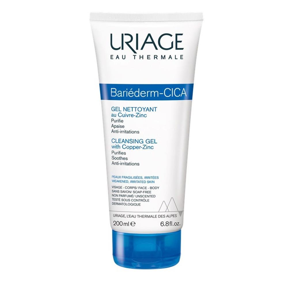 URIAGE BARIEDERM CICA GEL NETTOYANT T 200ML