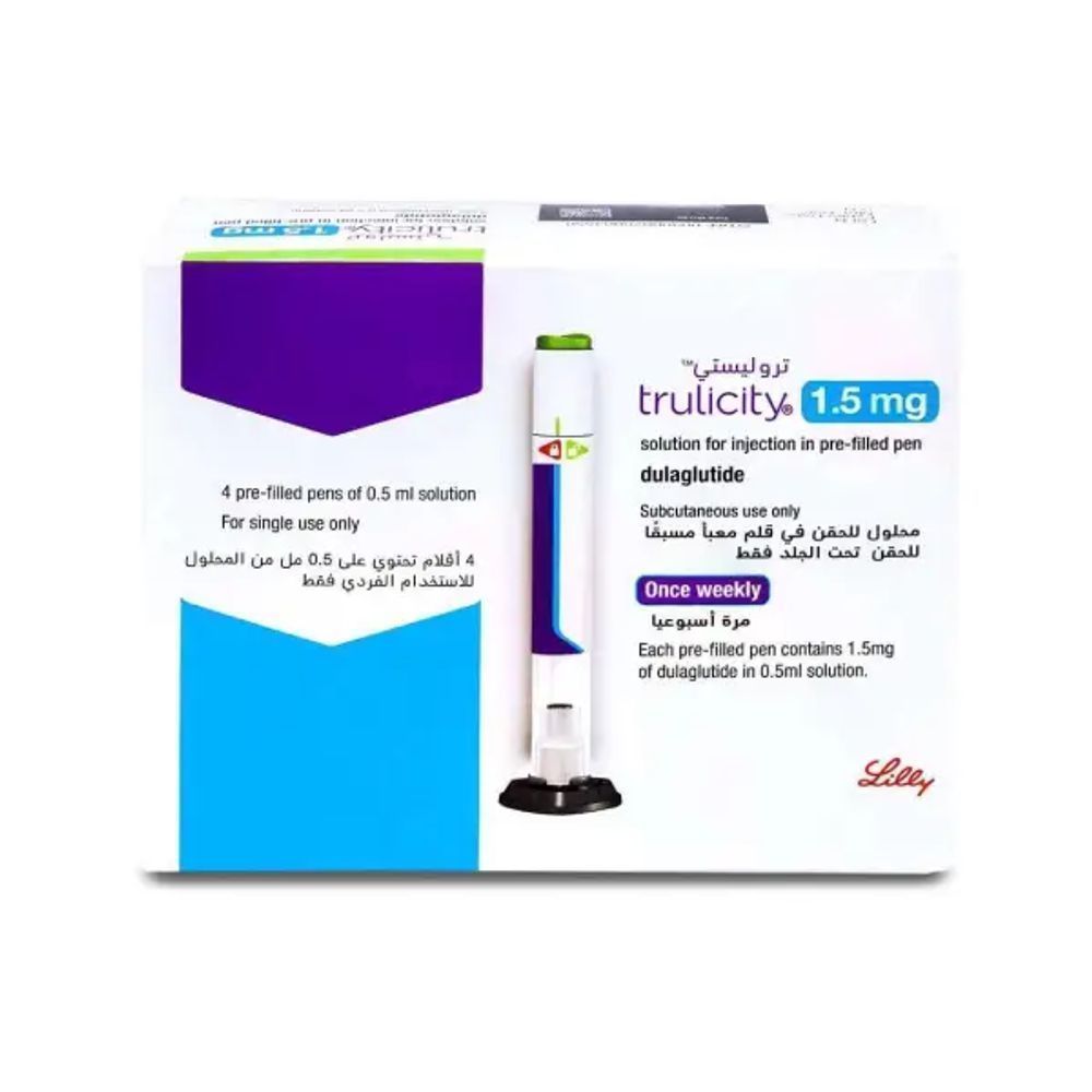 TRULICITY 1.5MG SOLN FOR INJECTION PEN 4'S