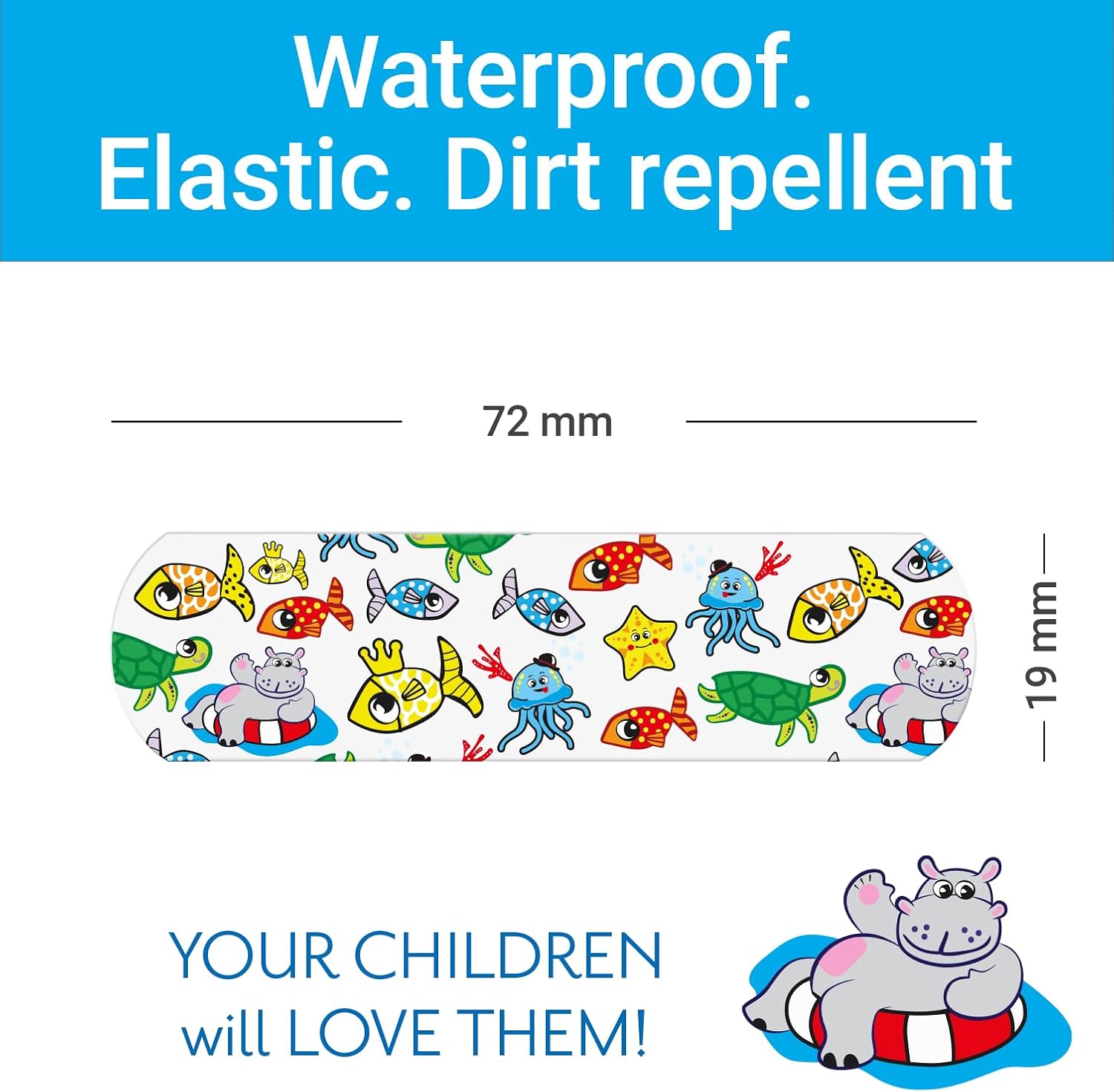 MEDRULL MARINE KIDS PLASTER 10'S 3