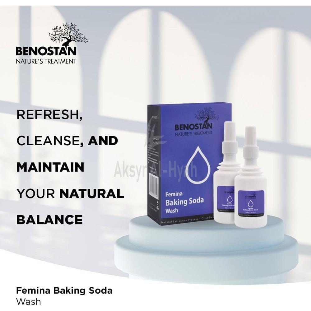 BENOSTAN FEMINA BAKING SODA WASH 2 X 150ML #63992 1