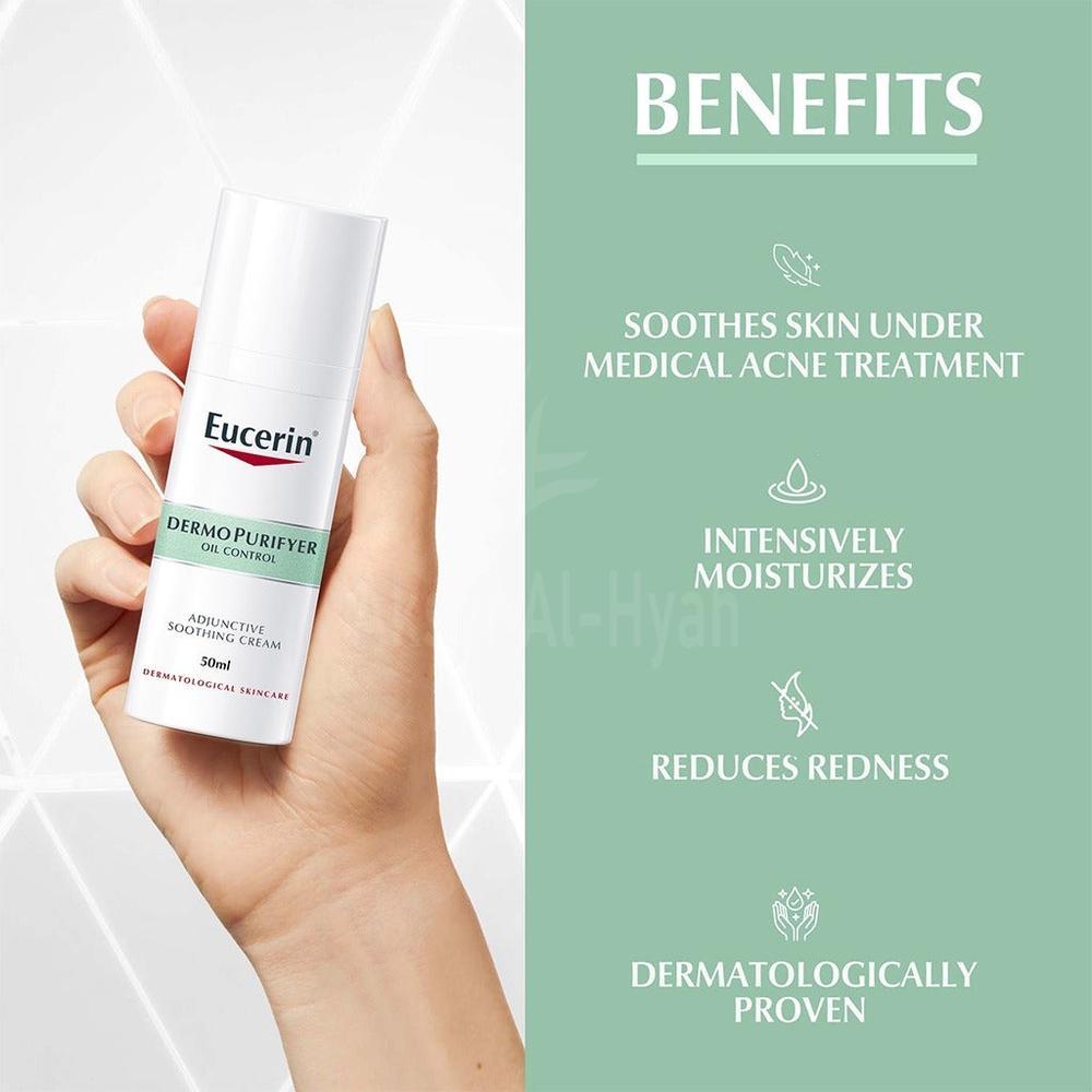 EUCERIN DERMO PURIF.OIL CONTROL SOOTH.CR. 50ML(88969) 3