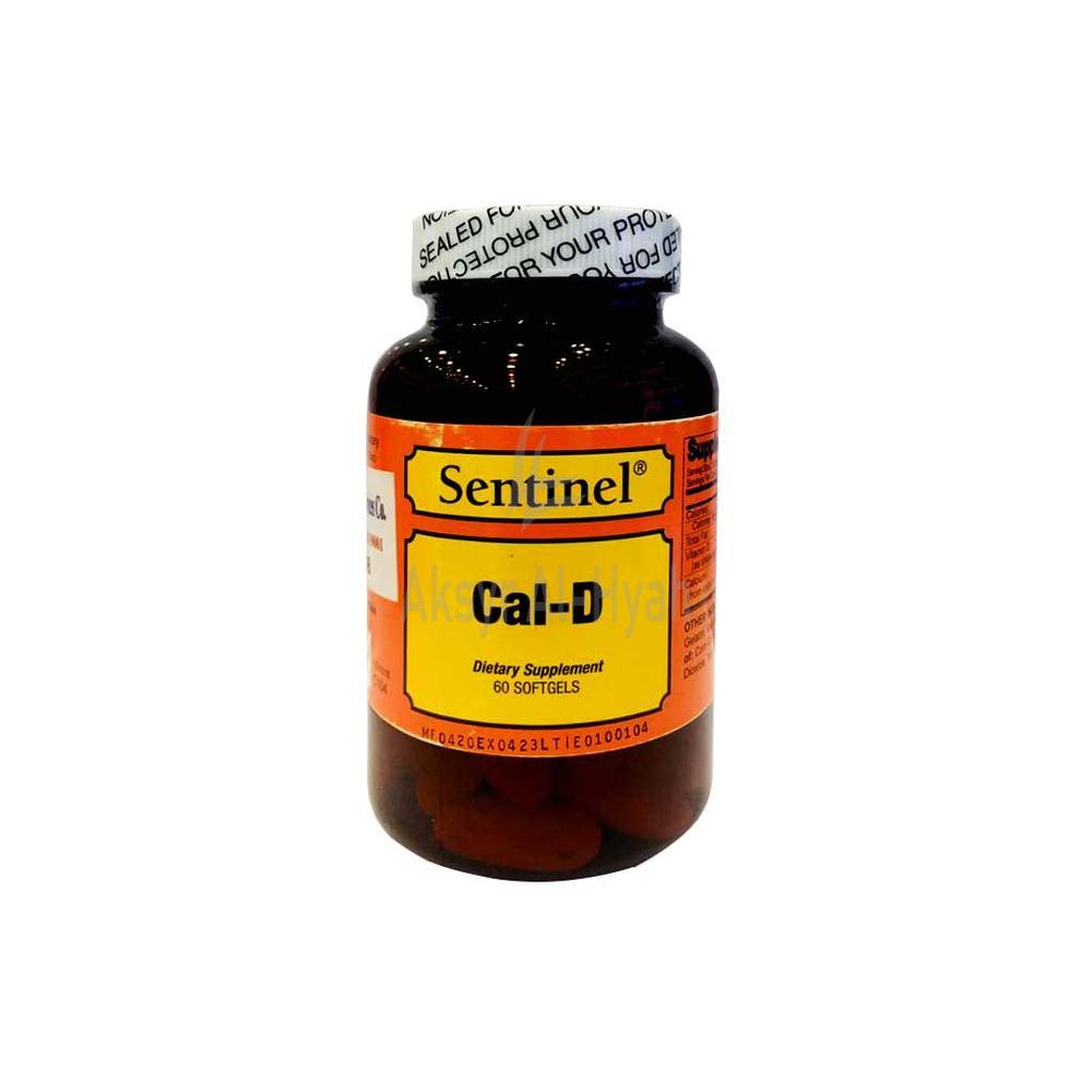 SENTINEL CAL-D 1200+1000MG SOFTGELS 60'S