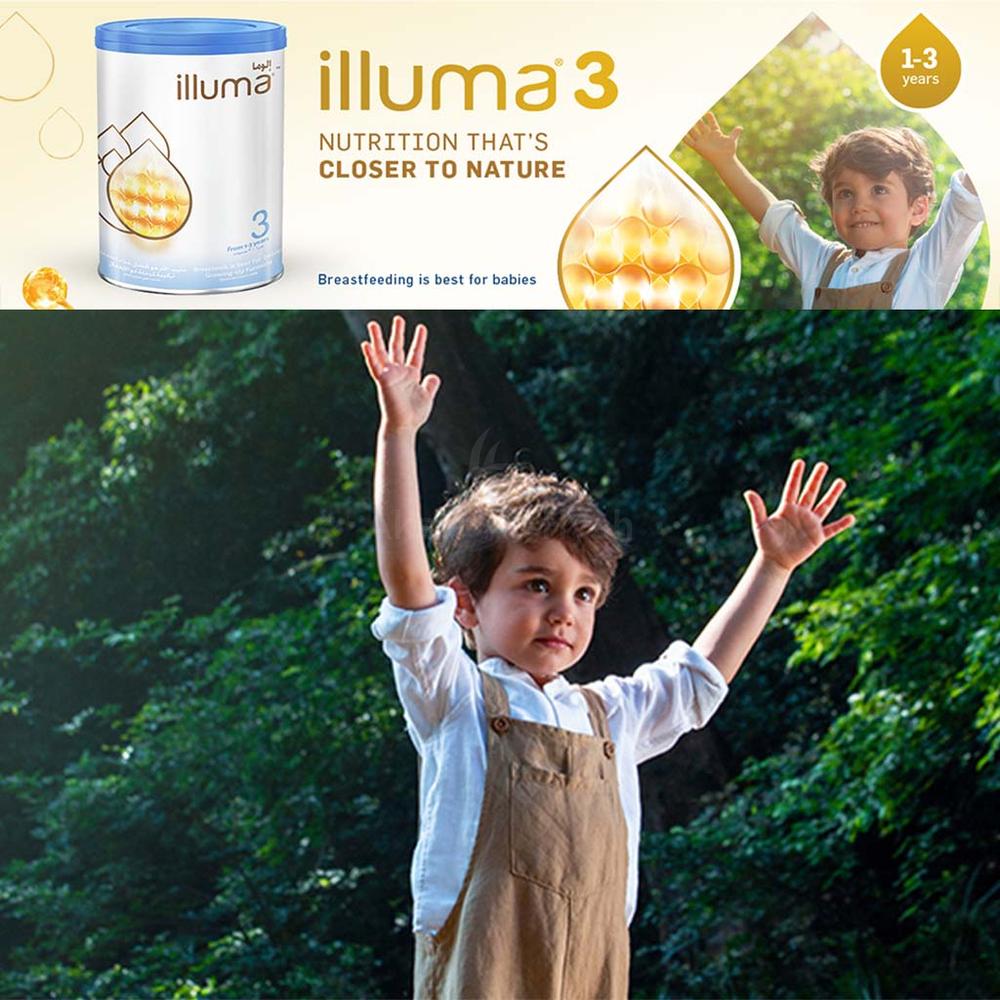 ILLUMA 3 MILK POWDER (1- YRS) 800G 8
