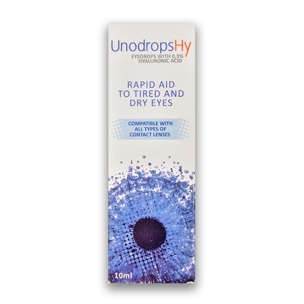 UNODROPS HY EYE DROPS 10ML