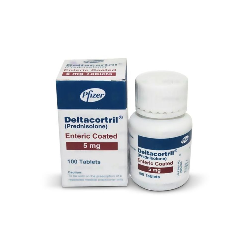 PREDNISOLONE 5MG TABLETS 100'S
