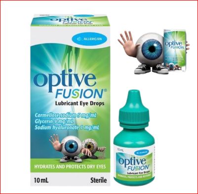 OPTIVE FUSION EYE DROPS 10ML 1